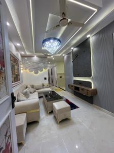 Hall Image of 900 Sq.ft 3 BHK Apartment / Flat for rent in Dream Home Luxury Floors, Dwarka Mor New Delhi for Rs. 35500