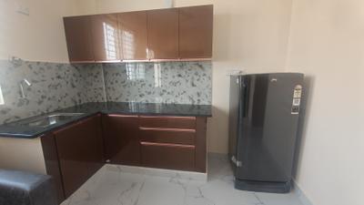Kitchen Image of 505 Sq.ft 1 BHK Builder Floor for rent in Arakere Bengaluru for Rs. 20000