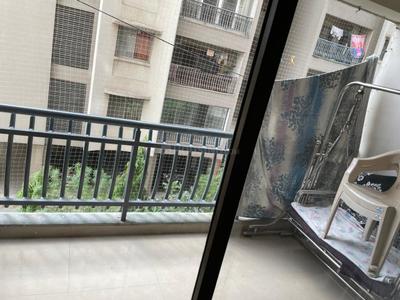 Balcony Image of 2000 Sq.ft 3 BHK Apartment / Flat for rent in Prahlad Nagar Ahmedabad for Rs. 55000