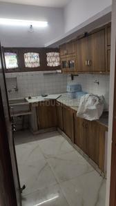 Kitchen Image of 2000 Sq.ft 2 BHK Builder Floor for rent in Hasanganj Lucknow for Rs. 21000
