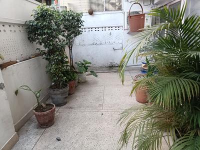 Balcony Image of 1200 Sq.ft 1 RK Independent House for rent in DDA Flats RWA, Kalkaji New Delhi for Rs. 30000