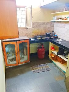 Kitchen Image of 999 Sq.ft 2 BHK Builder Floor for rent in Banjara Hills Hyderabad for Rs. 18000