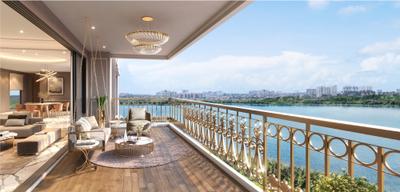 Balcony Image of 1953 Sq.ft 3 BHK Apartment / Flat for sale in Lodha Azur, Hulimavu Bengaluru for Rs. 27500000