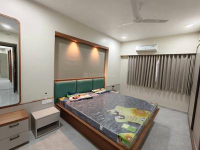 Bedroom Image of 2400 Sq.ft 3 BHK Apartment / Flat for rent in Royal Revanta 3, Kudasan Gandhinagar for Rs. 45000