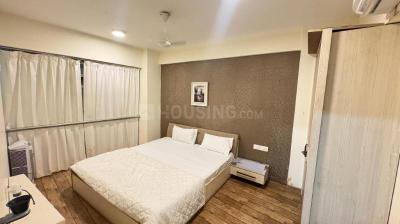 Bedroom Image of 900 Sq.ft 2 BHK Apartment / Flat for rent in Rajhans Belliza, Vesu Surat for Rs. 21000