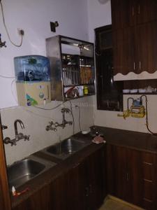 Kitchen Image of 1050 Sq.ft 3 BHK Builder Floor for rent in Sector 11 Rohini New Delhi for Rs. 32000