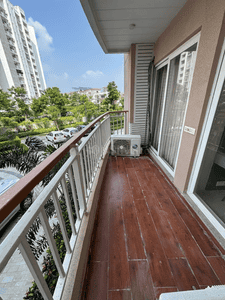 Balcony Image of 1200 Sq.ft 2 BHK Apartment / Flat for sale in Rishita Mulberry Heights Phase 3, Sushant Golf City Lucknow for Rs. 16100000