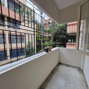 Balcony Image of 1500 Sq.ft 3 BHK Builder Floor for rent in BTM Layout Bengaluru for Rs. 40000