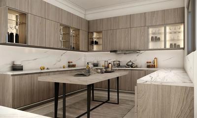 Kitchen Image of 1631 Sq.ft 3 BHK Apartment / Flat for sale in The Prestige City Hyderabad Apartments, Umdanagar Hyderabad for Rs. 18500000