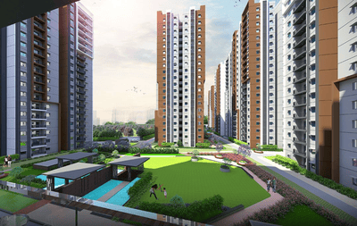 Image of 900 Sq.ft 2 BHK Apartment / Flat for sale in Pavani Mirabilia, K R Puram, Bengaluru for Rs. 13500000
