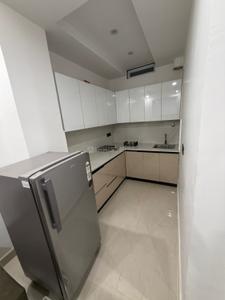 Kitchen Image of 1500 Sq.ft 1 BHK Builder Floor for rent in Sector 46 Gurgaon for Rs. 31000