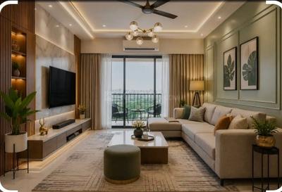 Hall Image of 1540 Sq.ft 3 BHK Apartment / Flat for sale in Hilite Corinth, Poovangal Kozhikode for Rs. 16800000