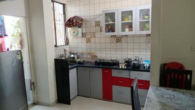 Kitchen Image of 1050 Sq.ft 2 BHK Apartment / Flat for sale in Vadsar Vadodara for Rs. 3500000