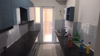 Kitchen Image of 1299 Sq.ft 3 BHK Apartment / Flat for rent in Amrapali Verona Heights, Noida Extension Greater Noida for Rs. 20000