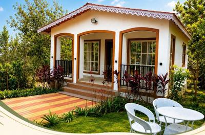 Living Room Four Image of 630 Sq.ft 1 BHK Villa for sale in Karjat Thane for Rs. 2700000