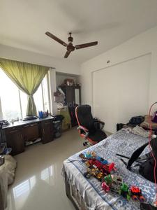 Bedroom Image of 950 Sq.ft 2 BHK Apartment / Flat for rent in Gagan Micasaa Phase 2, Wagholi Pune for Rs. 20000