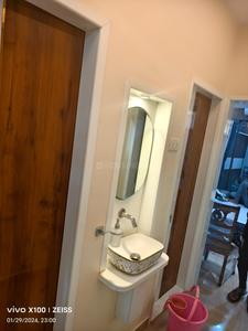 Bathroom Image of 720 Sq.ft 1 BHK Apartment / Flat for rent in Kamothe Navi Mumbai for Rs. 23000