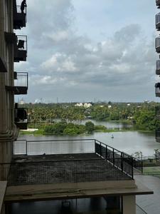 Balcony Image of 575 Sq.ft 1 BHK Apartment / Flat for rent in Vyttila Kochi for Rs. 35000