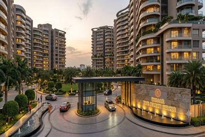 Balcony Image of 1540 Sq.ft 3 BHK Apartment / Flat for sale in Magarpatta City Pune for Rs. 14000000