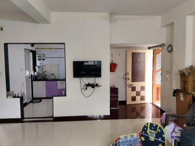 Living Room Image of 1000 Sq.ft 3 BHK Apartment / Flat for rent in Motera Ahmedabad for Rs. 30000