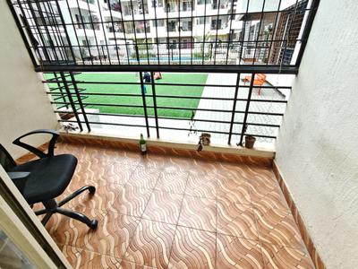 Balcony Image of 1200 Sq.ft 2 BHK Apartment / Flat for rent in Whitefield Bengaluru for Rs. 33000