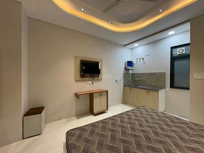 Bedroom Image of 450 Sq.ft 1 RK Builder Floor for rent in Raja Park Jaipur for Rs. 18000