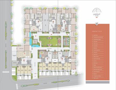 Floor Plan Image of 3650 Sq.ft 4 BHK Apartment / Flat for sale in Sculpture, Ognaj Ahmedabad for Rs. 20500000