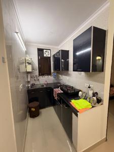 Kitchen Image of 500 Sq.ft 1 BHK Apartment / Flat for rent in Khirki Extension New Delhi for Rs. 22000