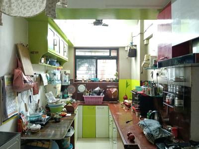 Kitchen Image of 500 Sq.ft 1 BHK Apartment / Flat for sale in Sonal Laxmi Apartments, Kasarvadavali Thane for Rs. 4700000