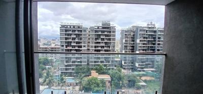 Balcony Image of 1500 Sq.ft 3 BHK Apartment / Flat for rent in Tulip Infinity World Wing A to D, Tathawade Pune for Rs. 35000