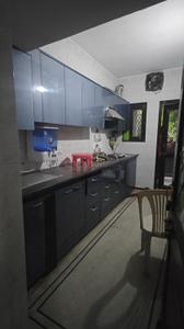 Kitchen Image of 1000 Sq.ft 2 BHK Builder Floor for rent in Hari Nagar New Delhi for Rs. 25000