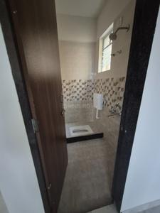 Bathroom Image of 500 Sq.ft 1 BHK Apartment / Flat for rent in Prerna Omkar Residency, Moshi Pune for Rs. 13000