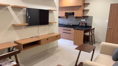 Living Room Image of 850 Sq.ft 1 BHK Apartment / Flat for rent in HBR Layout Bengaluru for Rs. 35000