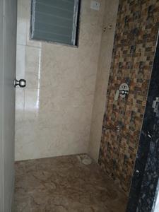Common Bathroom One Image of 690 Sq.ft 1 BHK Apartment / Flat for sale in Precious Krishna Hills, Pushpak Nagar Navi Mumbai for Rs. 4400000