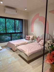 Bedroom Image of 1084 Sq.ft 3 BHK Apartment / Flat for sale in Wadhwa Wise City, Chikhale Navi Mumbai for Rs. 16000000