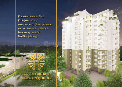 Image of 1320 Sq.ft 3 BHK Apartment / Flat for sale in Costa Furtune Horizon Heights, Kantabada, Bhubaneswar for Rs. 12300000