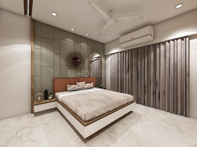 Bedroom Image of 1980 Sq.ft 3 BHK Apartment / Flat for rent in Shivalay Sattva, Shilaj Ahmedabad for Rs. 32000