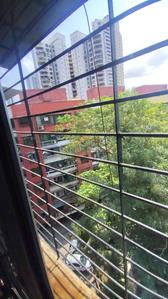 Balcony Image of 610 Sq.ft 1 BHK Apartment / Flat for rent in Gokul GalaxyHousing, Kandivali East Mumbai for Rs. 35000