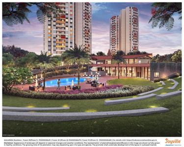 Image of 793 Sq.ft 2 BHK Apartment / Flat for sale in Joyville Hadapsar Annexe Phase 6, Shewalewadi, Pune for Rs. 7800000