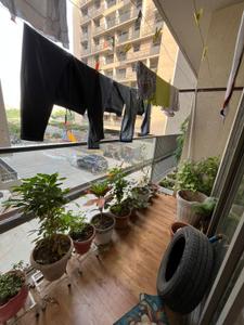 Balcony Image of 1530 Sq.ft 3 BHK Apartment / Flat for sale in Swamarvella Swastik Marvella, Chandkheda Ahmedabad for Rs. 8000000
