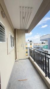 Balcony Image of 650 Sq.ft 1 BHK Apartment / Flat for rent in C V Raman Nagar Bengaluru for Rs. 24000
