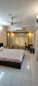 Bedroom Image of 1200 Sq.ft 2 BHK Apartment / Flat for rent in Sagar Darshan Towers, Nerul Navi Mumbai for Rs. 75000