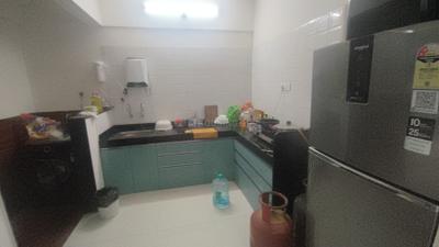 Kitchen Image of 1100 Sq.ft 3 BHK Apartment / Flat for rent in Sonigara Presidency, Ravet Pune for Rs. 35000