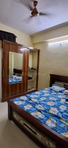 Bedroom Image of 600 Sq.ft 1 BHK Apartment / Flat for rent in Madhapur Hyderabad for Rs. 24000