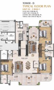 Image of 2700 Sq.ft 3 BHK Apartment / Flat for sale in Vamana Riseonic, New Chandigarh, Chandigarh for Rs. 25000000