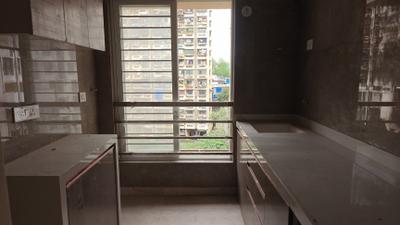 Kitchen Image of 550 Sq.ft 1 BHK Apartment / Flat for rent in Meru Codename BKC, Kurla West Mumbai for Rs. 59999