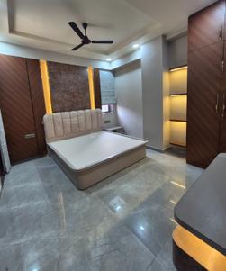 Bedroom Image of 2000 Sq.ft 3 BHK Apartment / Flat for rent in Raja Park Jaipur for Rs. 45000