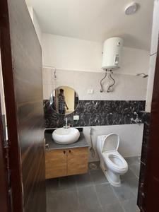 Bathroom Image of 1250 Sq.ft 2 BHK Builder Floor for rent in Ruhil Residency, Sector 3 Bahadurgarh for Rs. 16000
