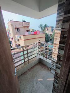 Balcony Image of 700 Sq.ft 2 BHK Apartment / Flat for sale in Purba Putiary Kolkata for Rs. 2800000