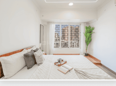 Bedroom Image of 1120 Sq.ft 3 BHK Apartment / Flat for sale in Srishti Synchronicity, Powai Mumbai for Rs. 33500000